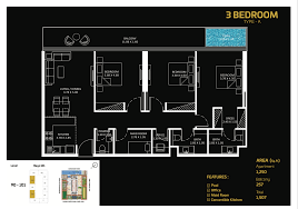  Danube Bayz 101  Floor plan